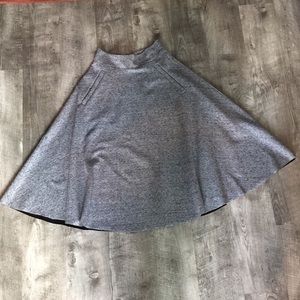 H&M Grey A-line Skirt XS BOGO sale